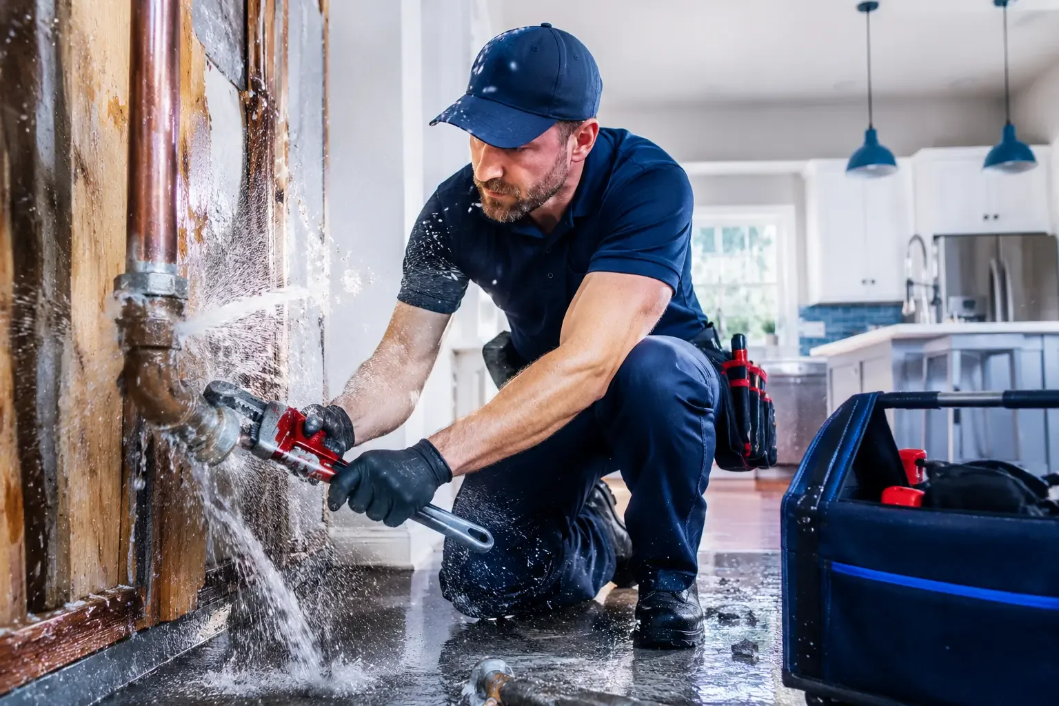 Local emergency pipe repair professionals in Mcmechen, WV